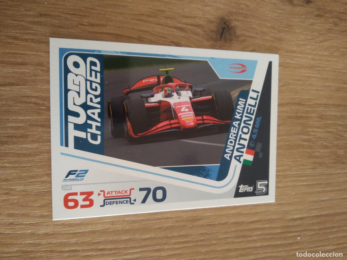 Collezionismo sportivo: 248 ANDREA KIMI ANTONELLI CROMO F1 Topps Formula 1 Turbo Attax 2024