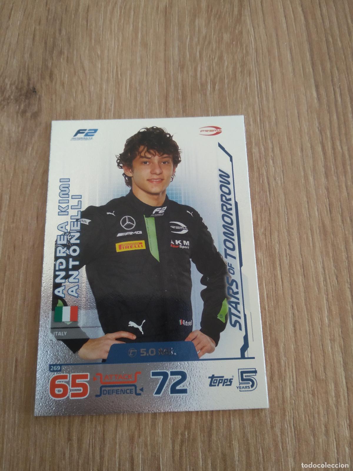 Collezionismo sportivo: 269 ANDREA KIMI ANTONELLI CROMO F1 Topps Formula 1 Turbo Attax 2024