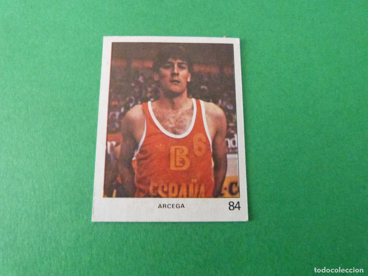 Colecionismo desportivo: CROMO BALONCESTO ARCEGA ESPA&Ntilde;A DESPEGADO N&ordm; 84 LIGA BALONCESTO 1984-1985/84-85 CLESA
