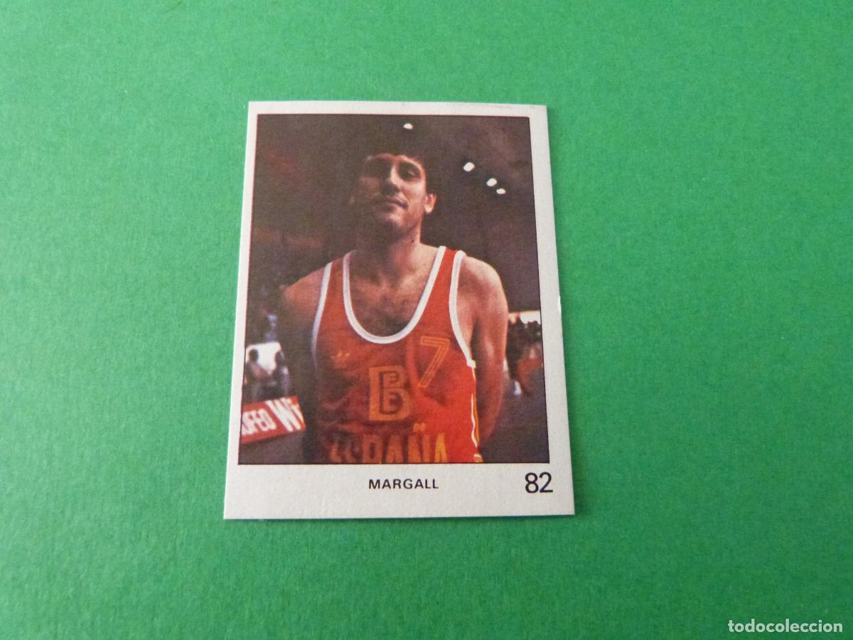 Colecionismo desportivo: CROMO BALONCESTO MARGALL ESPA&Ntilde;A DESPEGADO N&ordm; 82 LIGA BALONCESTO 1984-1985/84-85 CLESA