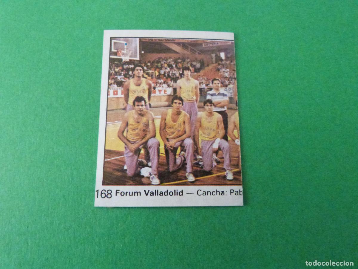 Colecionismo desportivo: CROMO BALONCESTO ALINEACION FORUM VALLADOLID DESPEGADO N&ordm; 168 LIGA BALONCESTO 1984-1985/84-85 CLESA