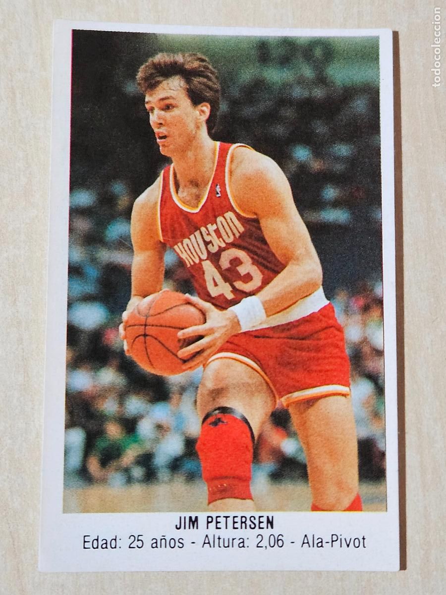 Sammelleidenschaft Sport: CROMO N&ordm; 144 JIM PETERSEN - ALBUM BALONCESTO 88 MERCHANTE - CONVERSE