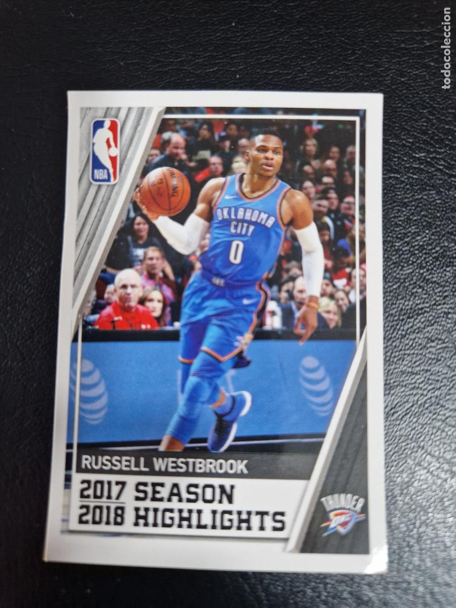 Coleccionismo deportivo: NBA 2018 2019 N&ordm; 1 WESTBROOK PANINI