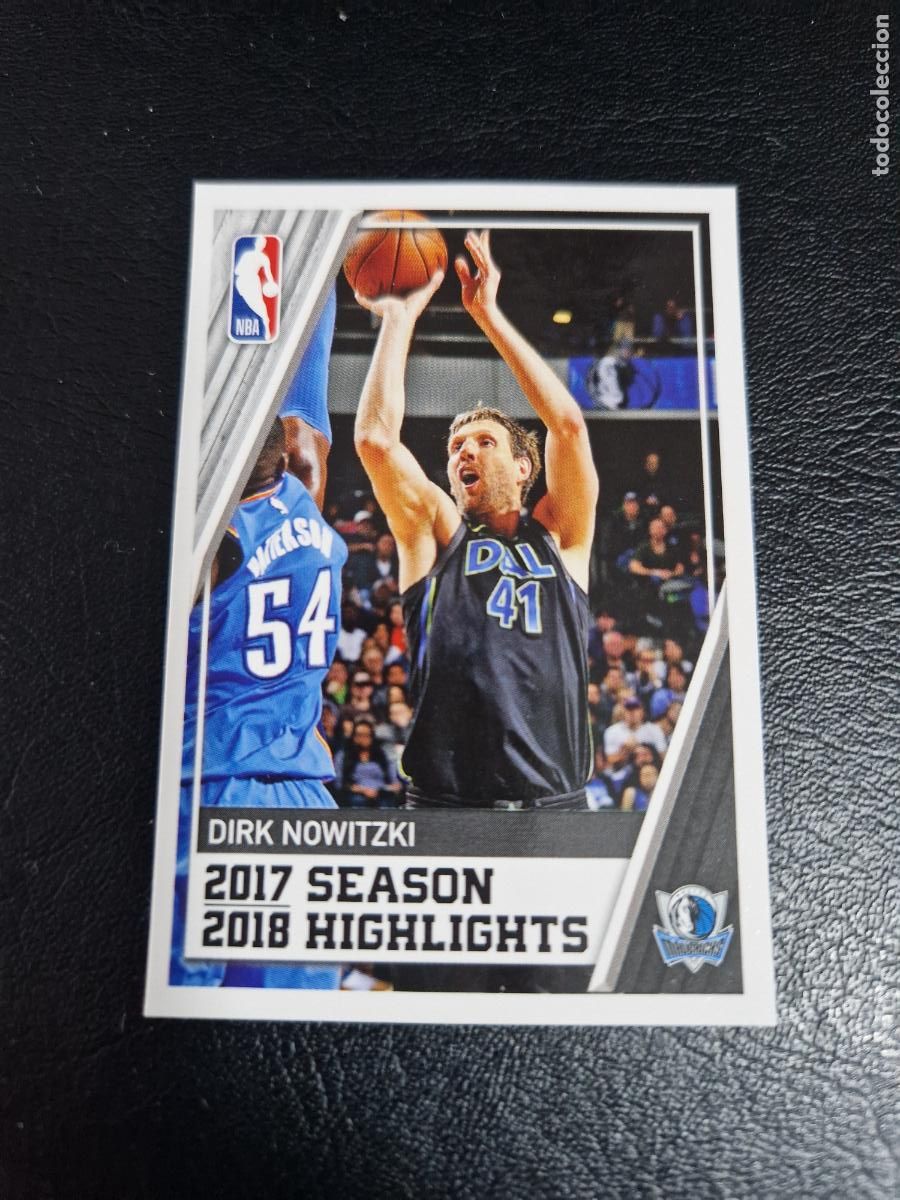 Coleccionismo deportivo: NBA 2018 2019 N&ordm; 6 NOWITZKI PANINI