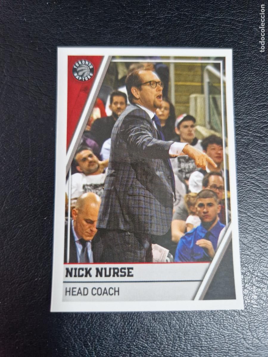 Coleccionismo deportivo: NBA 2018 2019 N&ordm; 202 NICK NURSE PANINI