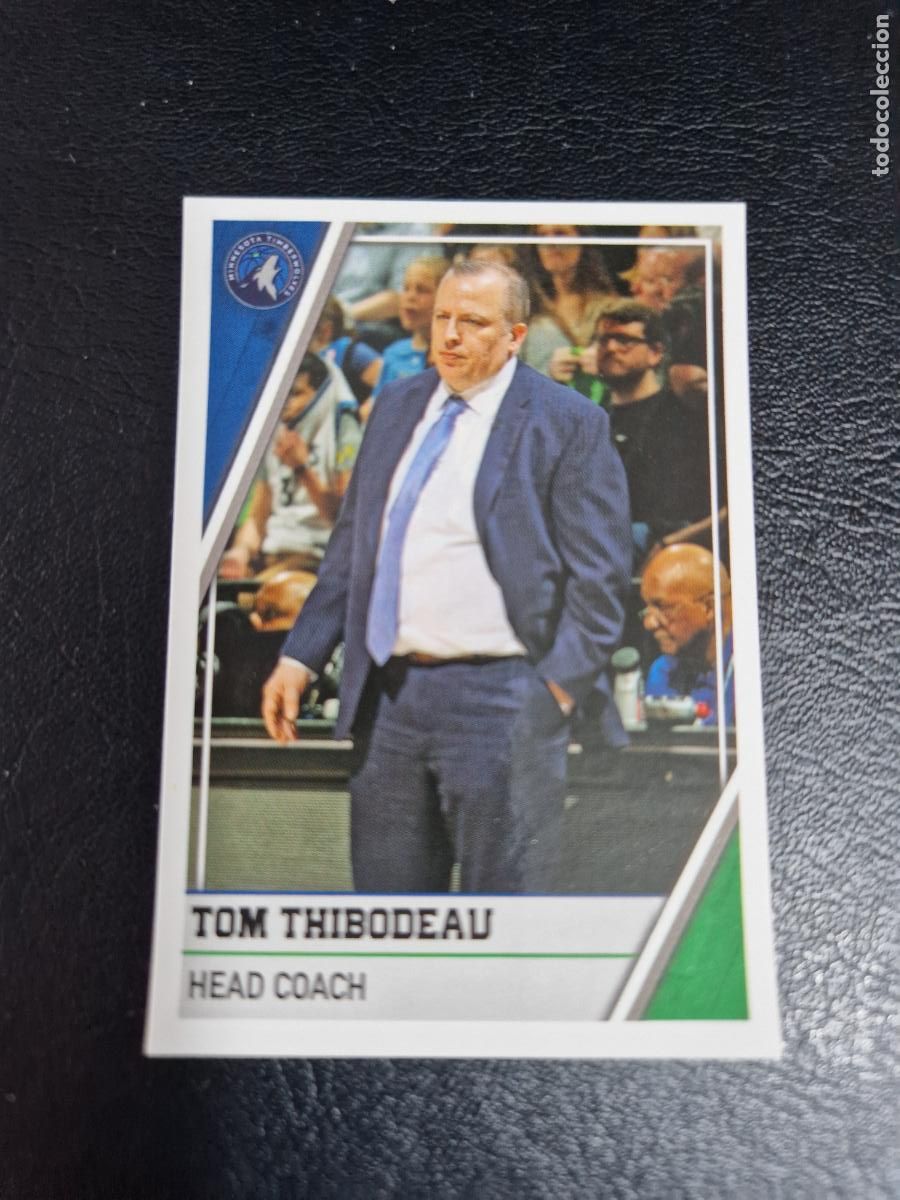 Coleccionismo deportivo: NBA 2018 2019 N&ordm; 319 THIBODEAU PANINI