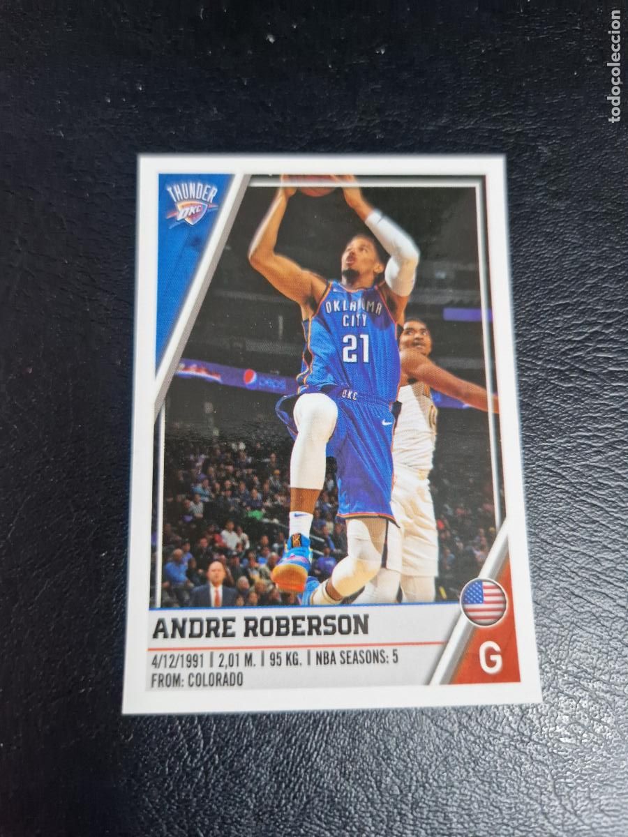 Coleccionismo deportivo: NBA 2018 2019 N&ordm; 340 ROBERSON PANINI