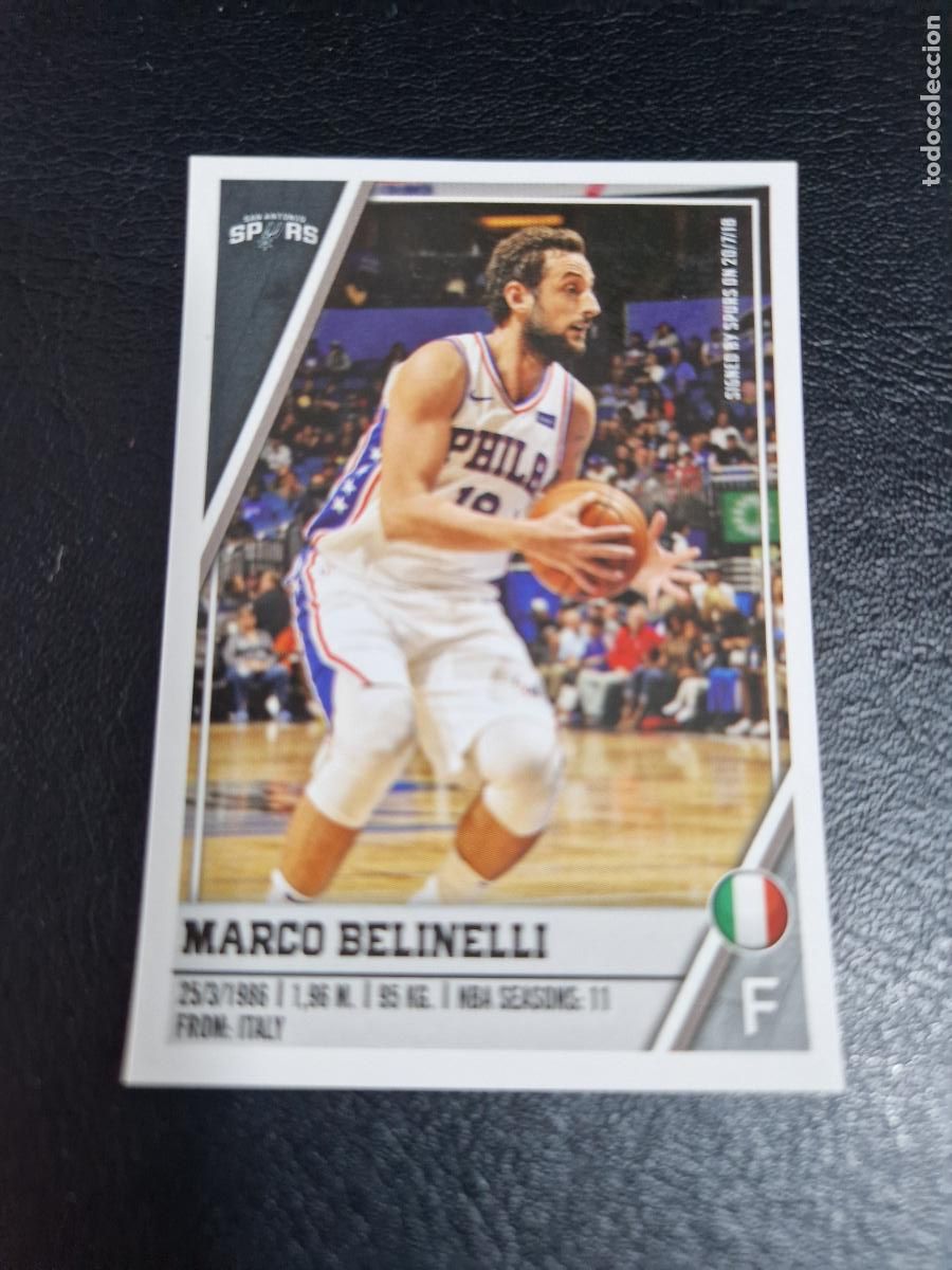 Coleccionismo deportivo: NBA 2018 2019 N&ordm; 396 BELINELLI PANINI