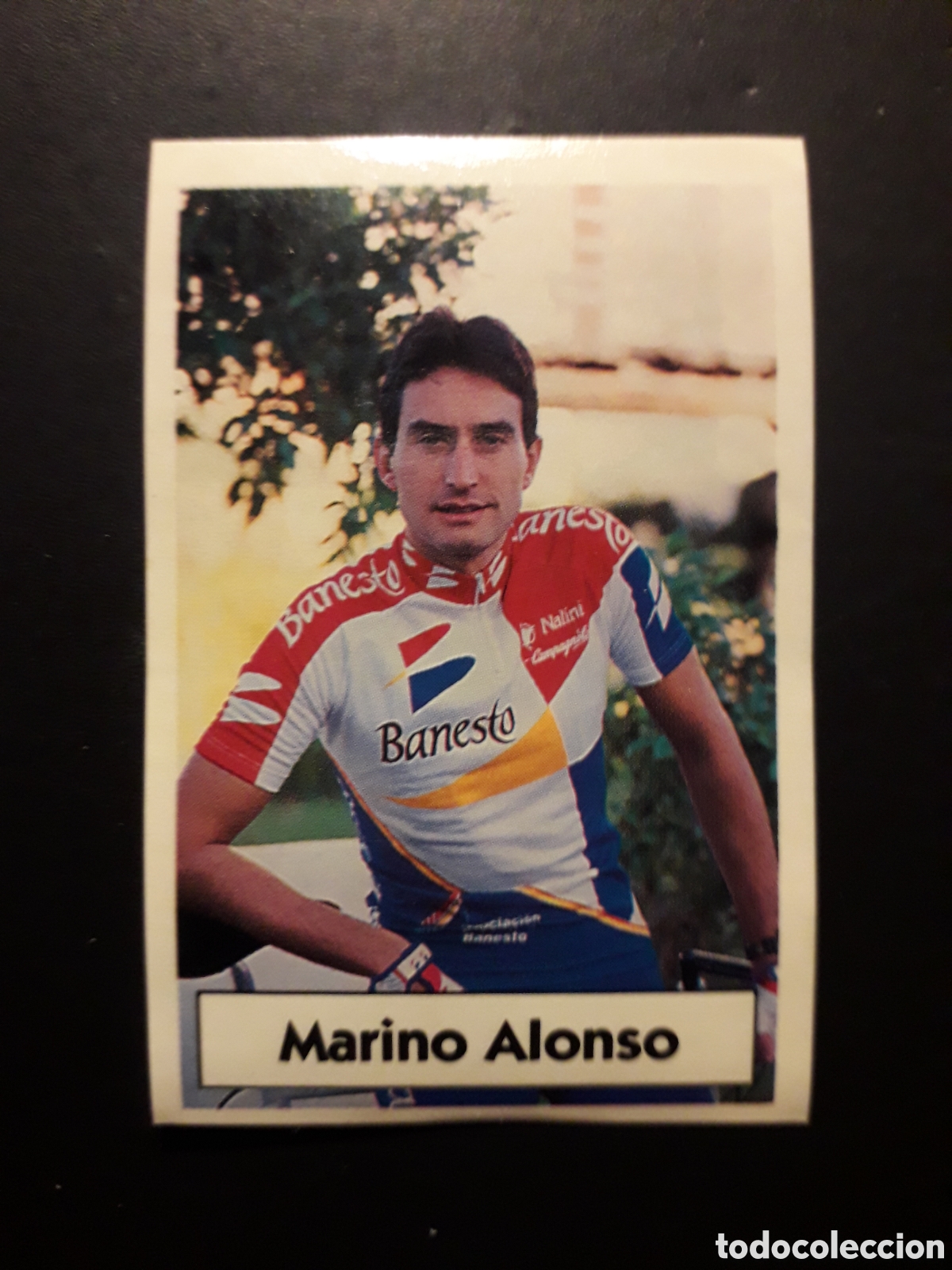 Sports collectibles: MARINO ALONSO, BANESTO CICLISMO. LA VUELTA CICLISTA DE BIMBO 1994 N&deg; 34 SIN PEGAR PEDIDO M&Iacute;NIMO 3&euro;.