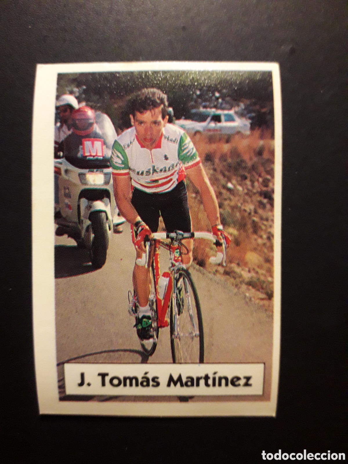 Sports collectibles: J TOM&Aacute;S MART&Iacute;NEZ, EUSKADI CICLISMO LA VUELTA CICLISTA DE BIMBO 1994 N&deg; 44 SIN PEGAR PEDIDO M&Iacute;NIMO 3&euro;