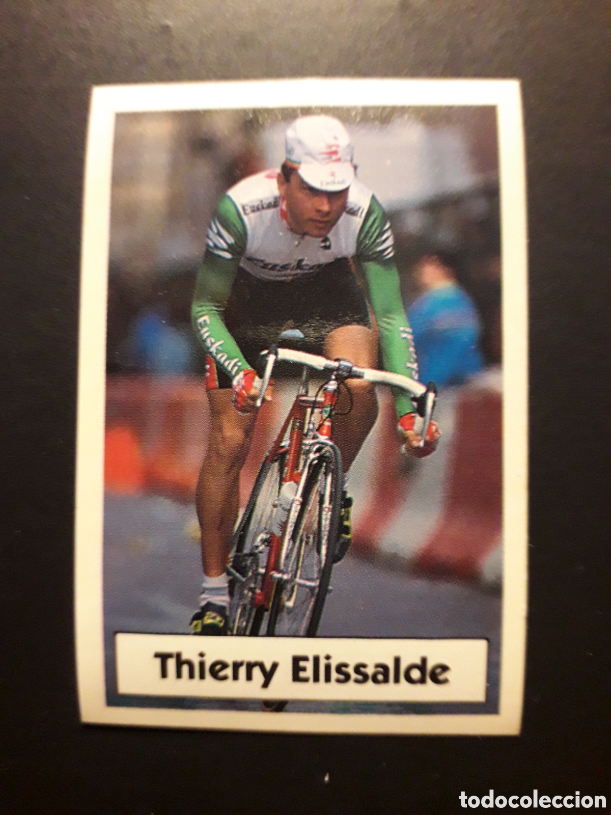 Sports collectibles: THIERRY ELISSALDE, EUSKADI CICLISMO LA VUELTA CICLISTA DE BIMBO 1994 N&deg; 50 SIN PEG PEDIDO M&Iacute;NIMO 3&euro;