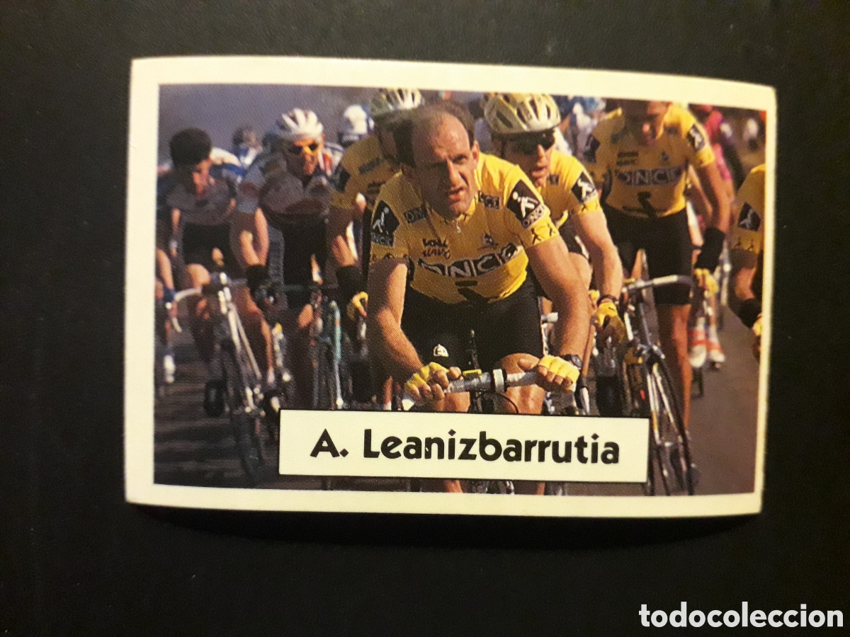 Sports collectibles: A LEANIZBARRUTIA ONCE CICLISMO LA VUELTA CICLISTA DE BIMBO 1994 N&deg; 10 SIN PEGAR PEDIDO M&Iacute;NIMO 3&euro;