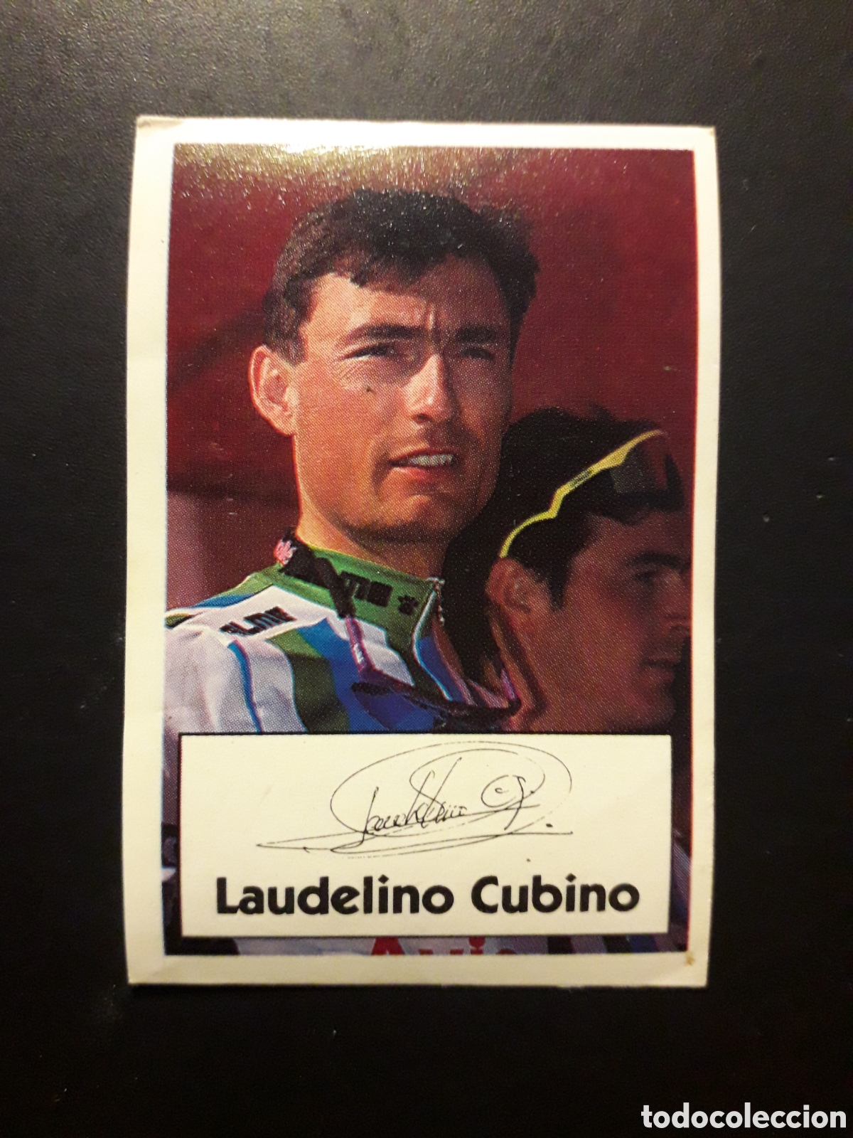 Sports collectibles: LAUDELINO CUBINO KELME CICLISMO LA VUELTA CICLISTA DE BIMBO 1994 N&deg; 51 SIN PEGAR PEDIDO M&Iacute;NIMO 3&euro;
