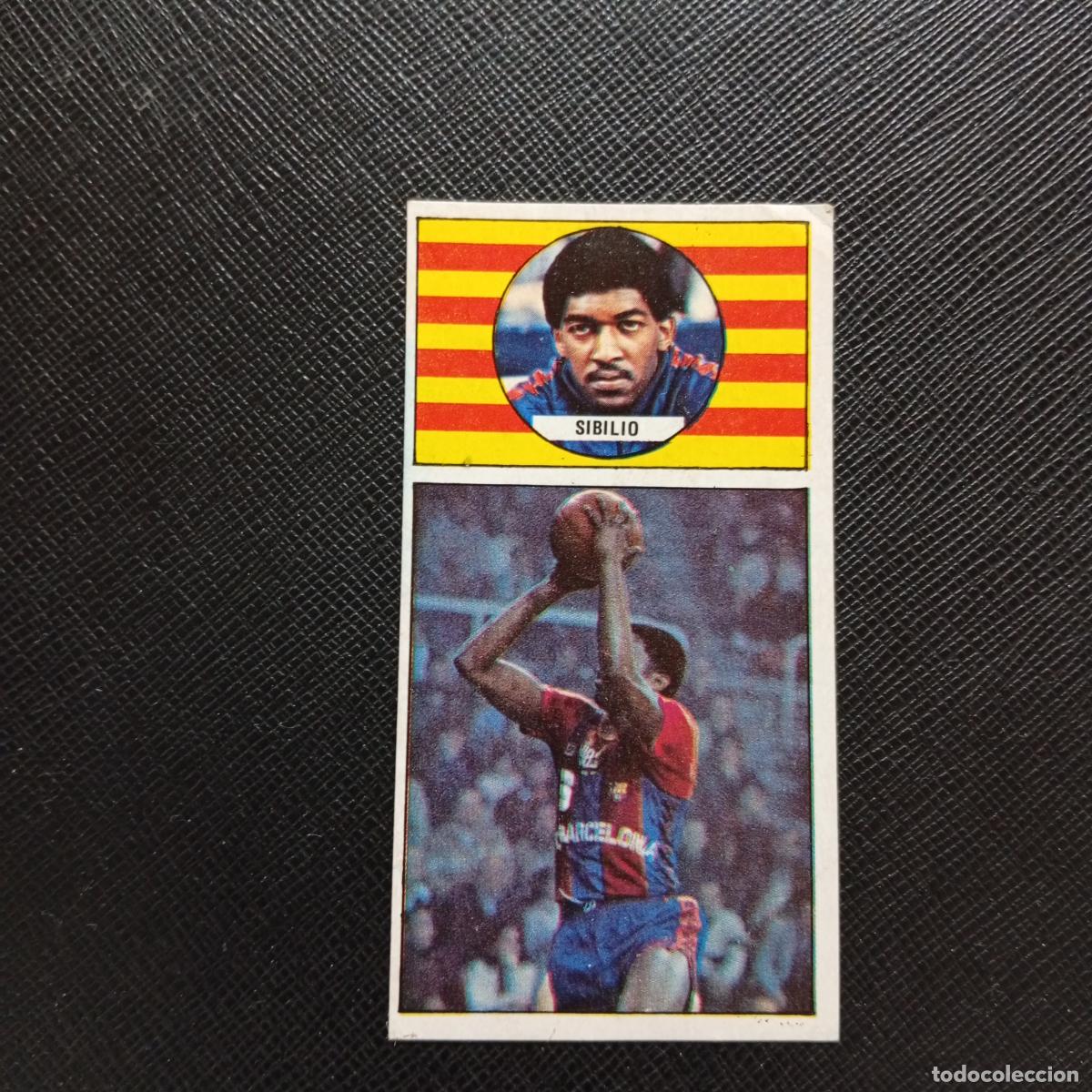 Coleccionismo deportivo: 3 SIBILIO BARCELONA MERCHANTE 1986 1987 CROMO BALONCESTO LIGA - DESPEGADO - A125 PG19