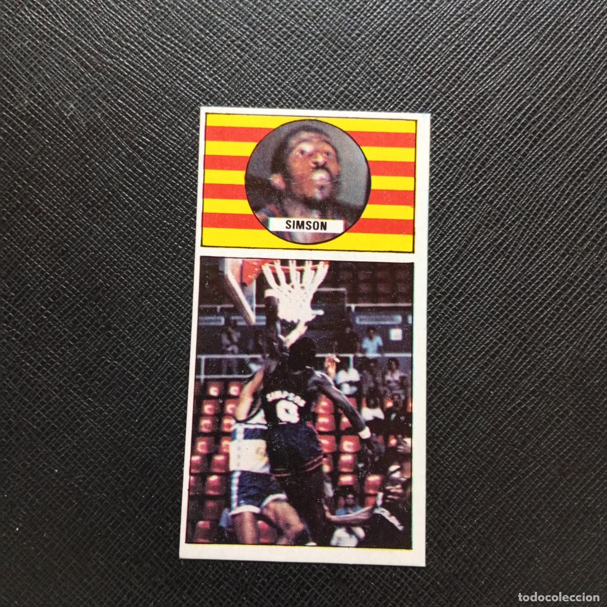 Coleccionismo deportivo: 7 SIMSON BARCELONA MERCHANTE 1986 1987 CROMO BALONCESTO LIGA - DESPEGADO - A125 PG37