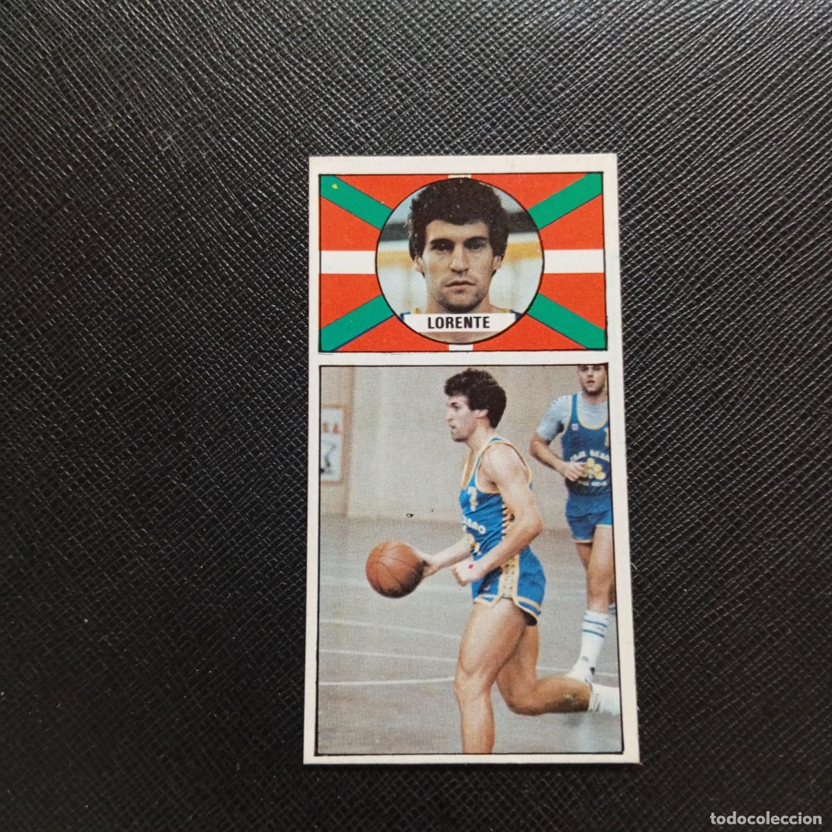 Coleccionismo deportivo: 10 LORENTE CAJABILBAO MERCHANTE 1986 1987 CROMO BALONCESTO LIGA - DESPEGADO - A125 PG46