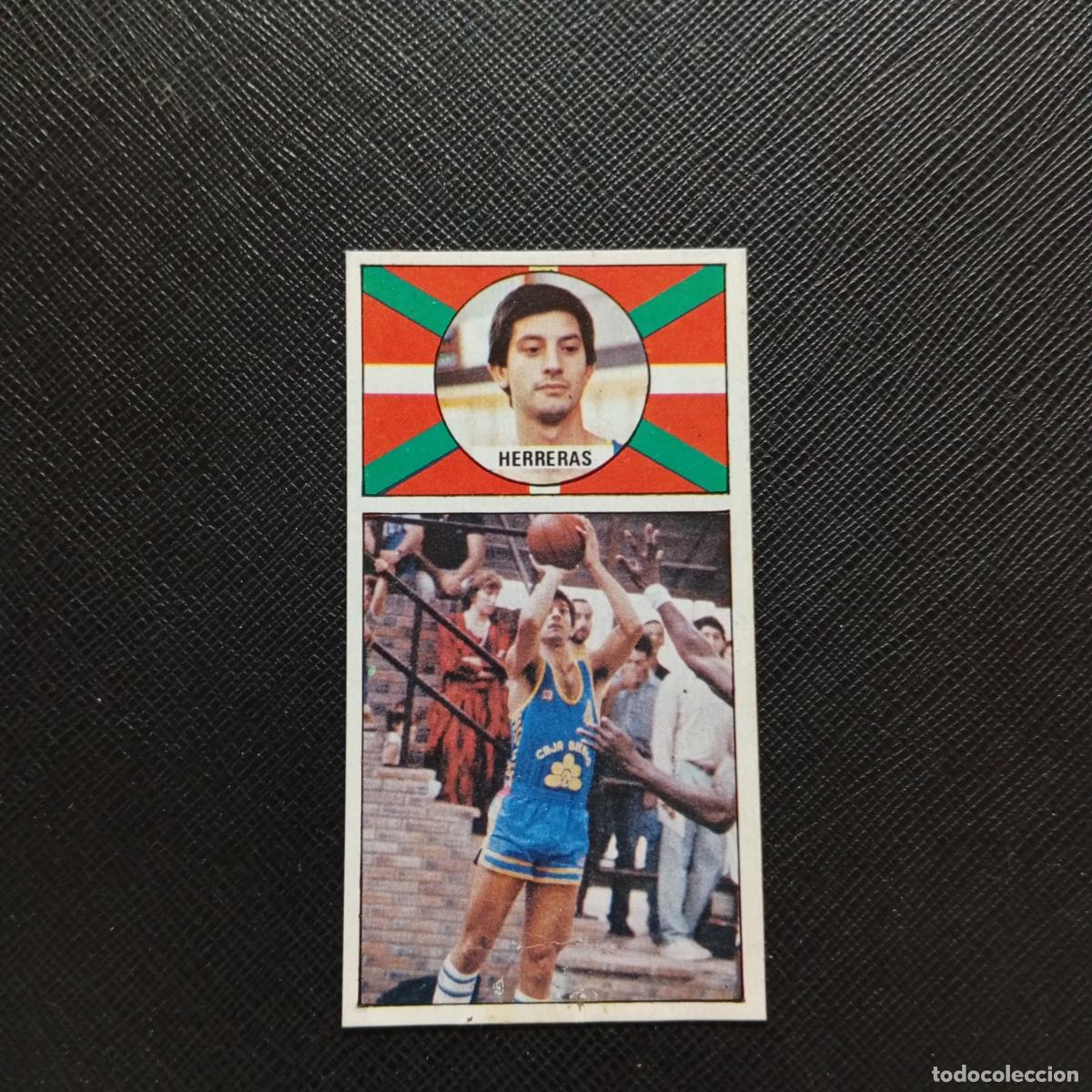 Coleccionismo deportivo: 12 HERRERAS CAJABILBAO MERCHANTE 1986 1987 CROMO BALONCESTO LIGA - DESPEGADO - A125 PG55