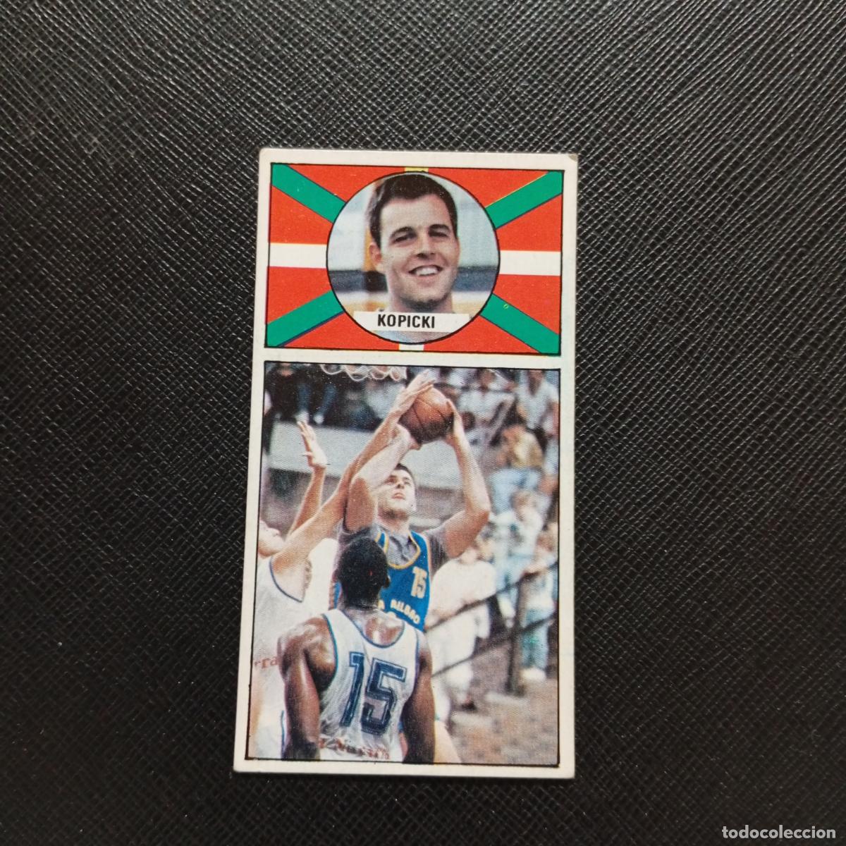 Coleccionismo deportivo: 14 KOPICKI CAJABILBAO MERCHANTE 1986 1987 CROMO BALONCESTO LIGA - DESPEGADO - A125 PG55