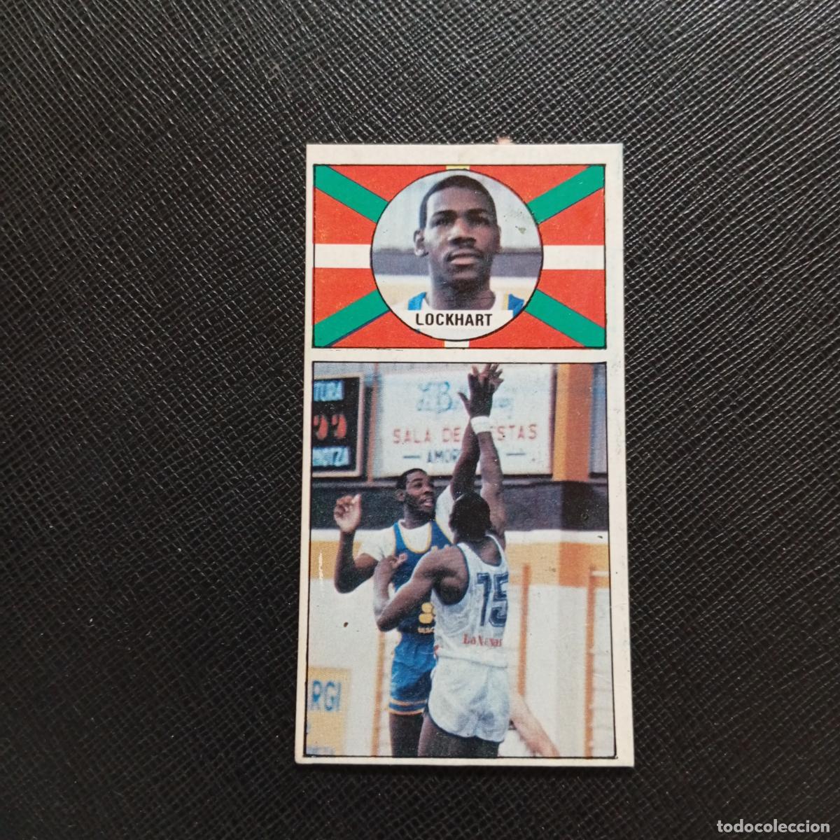Coleccionismo deportivo: 15 LOCKHART CAJABILBAO MERCHANTE 1986 1987 CROMO BALONCESTO LIGA - DESPEGADO - A125 PG64