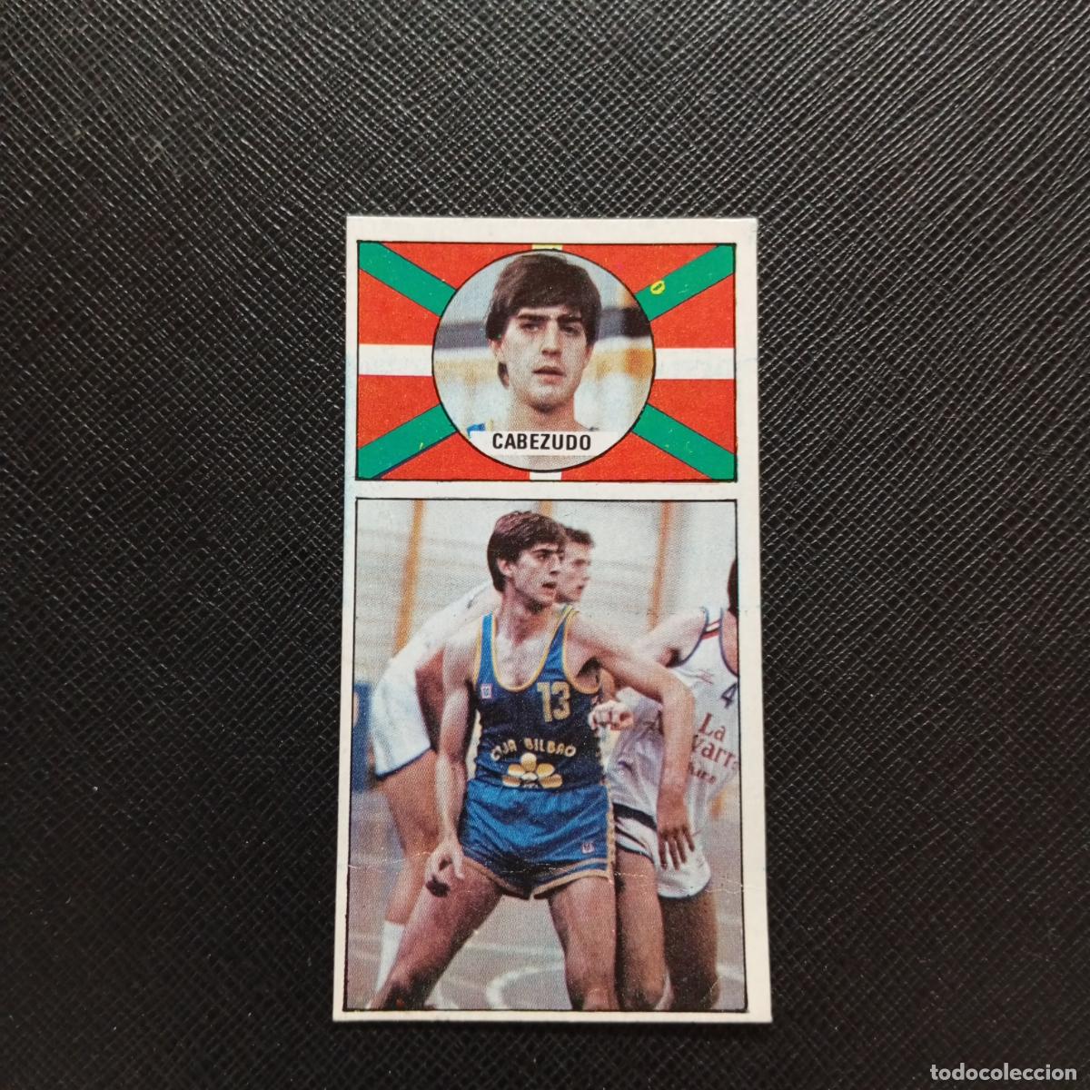 Coleccionismo deportivo: 17 CABEZUDO CAJABILBAO MERCHANTE 1986 1987 CROMO BALONCESTO LIGA - DESPEGADO - A125 PG64