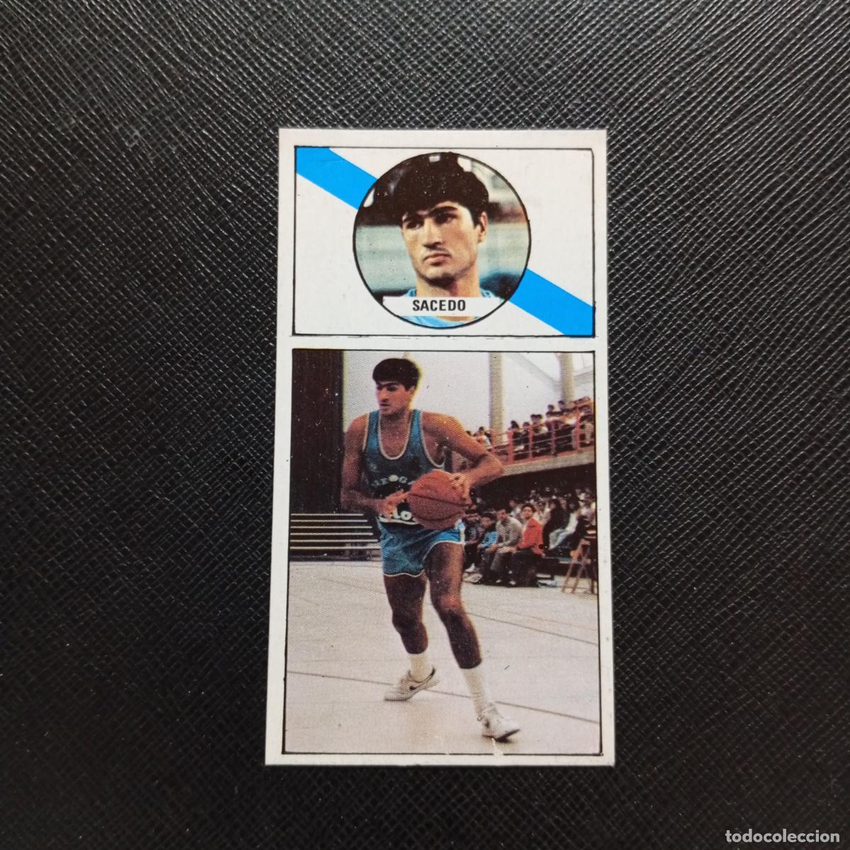 Coleccionismo deportivo: 19 SACEDO BREOGAN MERCHANTE 1986 1987 CROMO BALONCESTO LIGA - DESPEGADO - A125 PG82