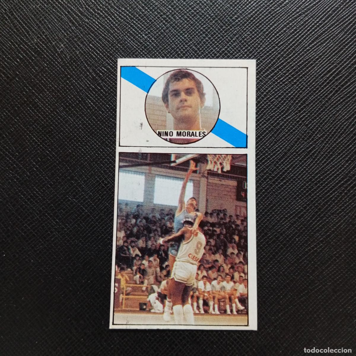 Coleccionismo deportivo: 22 NINO MORALES BREOGAN MERCHANTE 1986 1987 CROMO BALONCESTO LIGA - DESPEGADO - A125 PG82