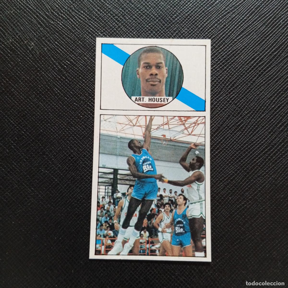 Coleccionismo deportivo: 23 ART HOUSEY BREOGAN MERCHANTE 1986 1987 CROMO BALONCESTO LIGA - DESPEGADO - A125 PG82