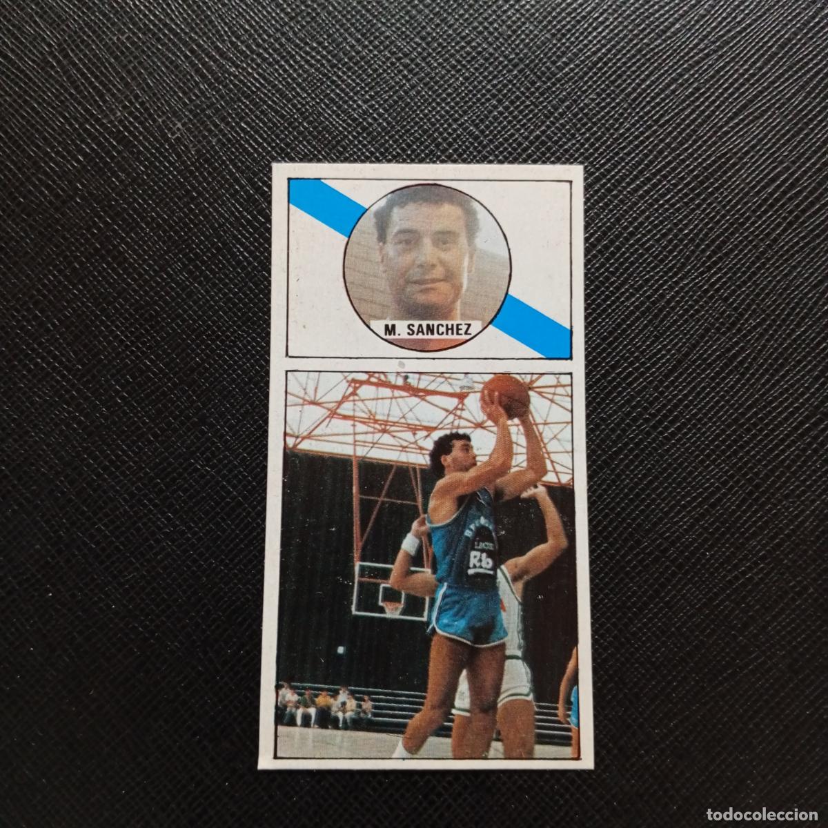 Coleccionismo deportivo: 24 M SANCHEZ BREOGAN MERCHANTE 1986 1987 CROMO BALONCESTO LIGA - DESPEGADO - A125 PG82