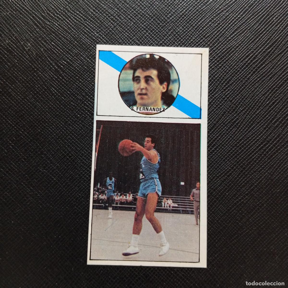 Coleccionismo deportivo: 26 FERNANDEZ BREOGAN MERCHANTE 1986 1987 CROMO BALONCESTO LIGA - DESPEGADO - A125 PG82