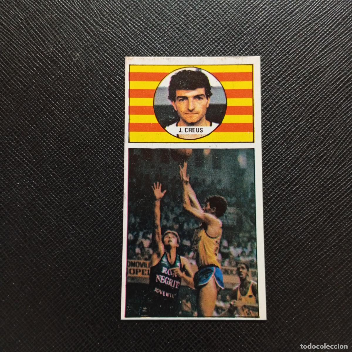 Coleccionismo deportivo: 28 J CREUS CACAOLAT MERCHANTE 1986 1987 CROMO BALONCESTO LIGA - DESPEGADO - A125 PG91