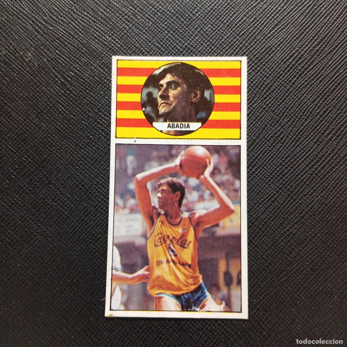 Coleccionismo deportivo: 29 ABADIA CACAOLAT MERCHANTE 1986 1987 CROMO BALONCESTO LIGA - DESPEGADO - A125 PG91