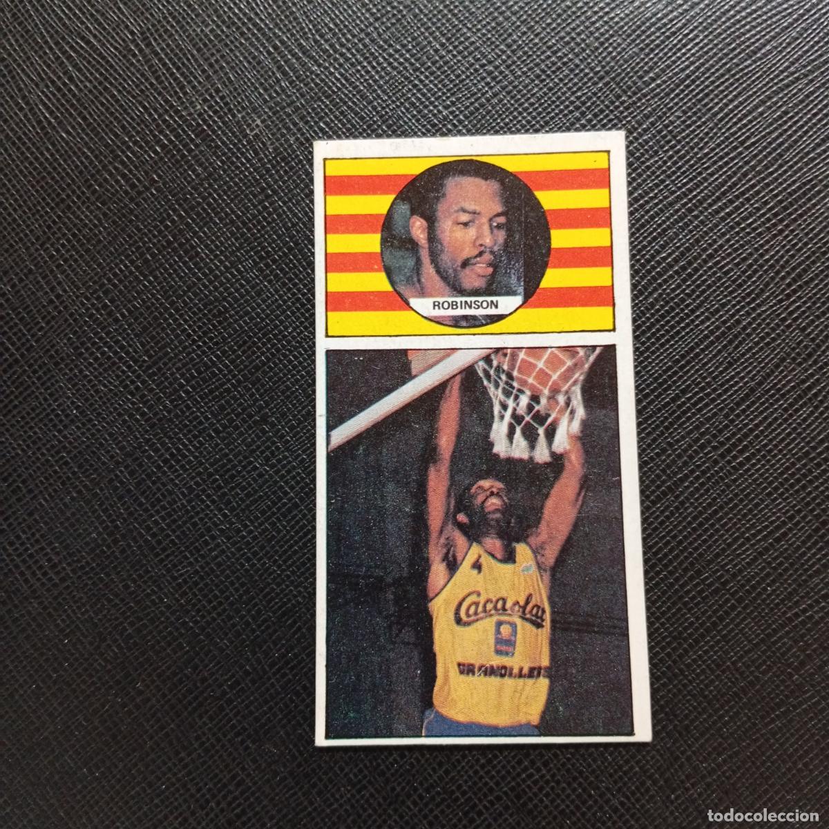 Colecionismo desportivo: 34 ROBINSON CACAOLAT MERCHANTE 1986 1987 CROMO BALONCESTO LIGA - DESPEGADO - A125 PG91