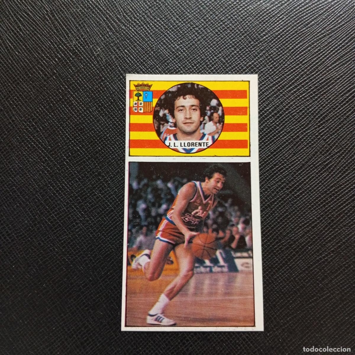 Colecionismo desportivo: 37 J LLORENTE CAI ZARAGOZA MERCHANTE 1986 1987 CROMO BALONCESTO LIGA - DESPEGADO - A125 PG100