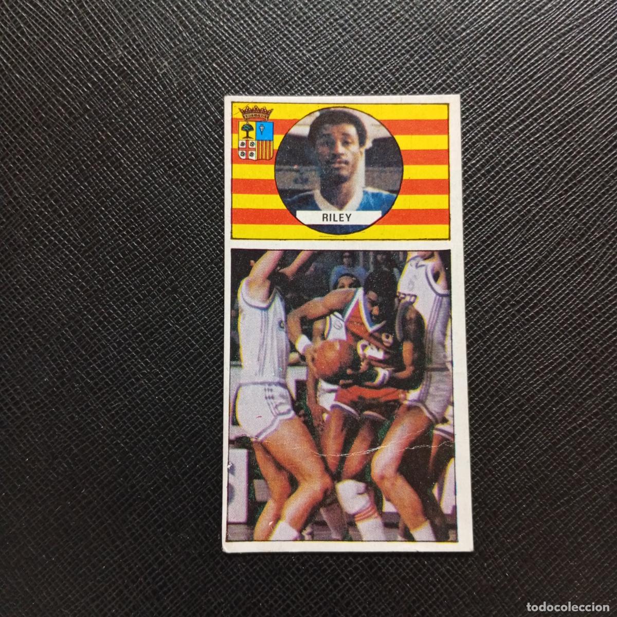 Coleccionismo deportivo: 41 RILEY CAI ZARAGOZA MERCHANTE 1986 1987 CROMO BALONCESTO LIGA - DESPEGADO - A125 PG118