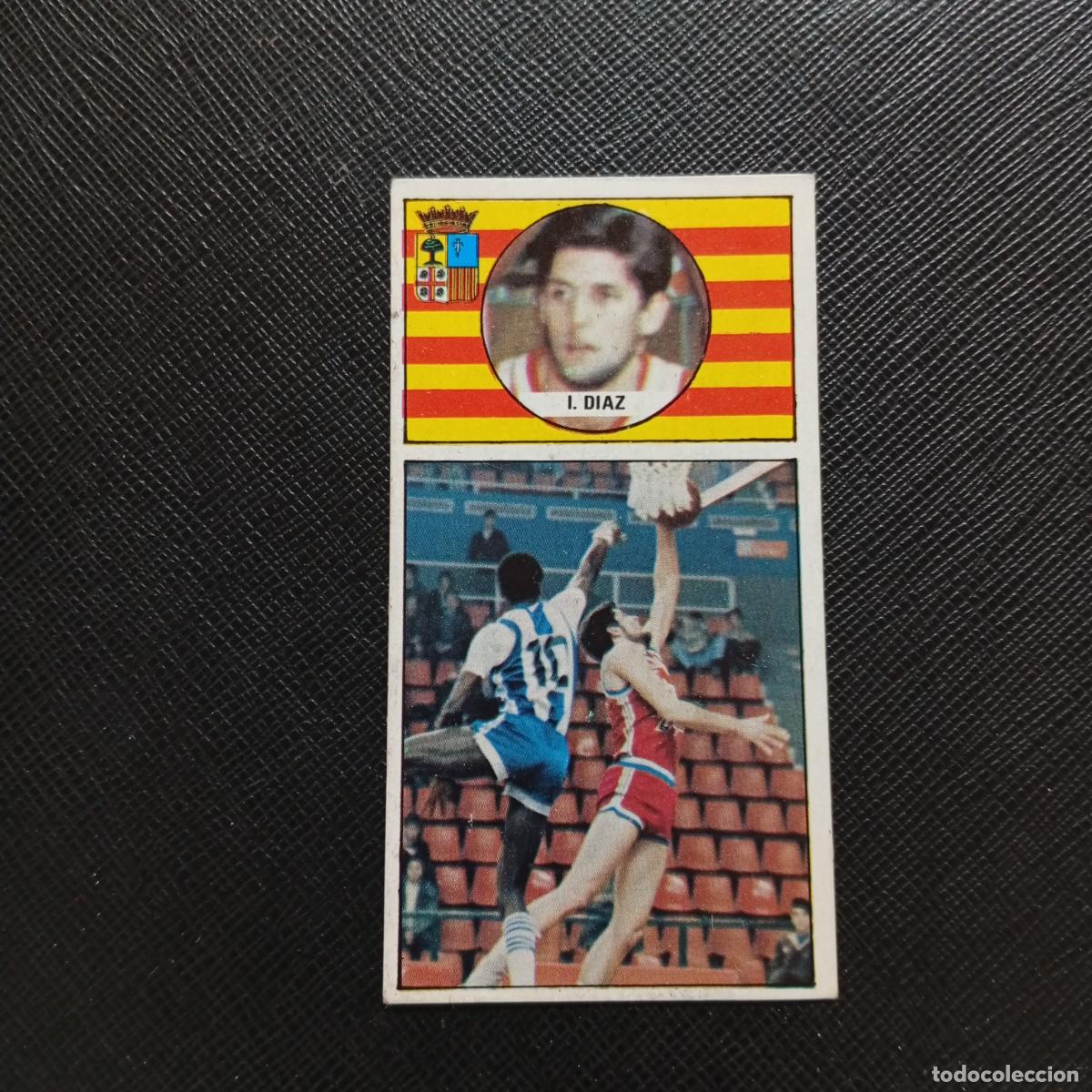 Coleccionismo deportivo: 44 J DIAZ CAI ZARAGOZA MERCHANTE 1986 1987 CROMO BALONCESTO LIGA - DESPEGADO - A125 PG118