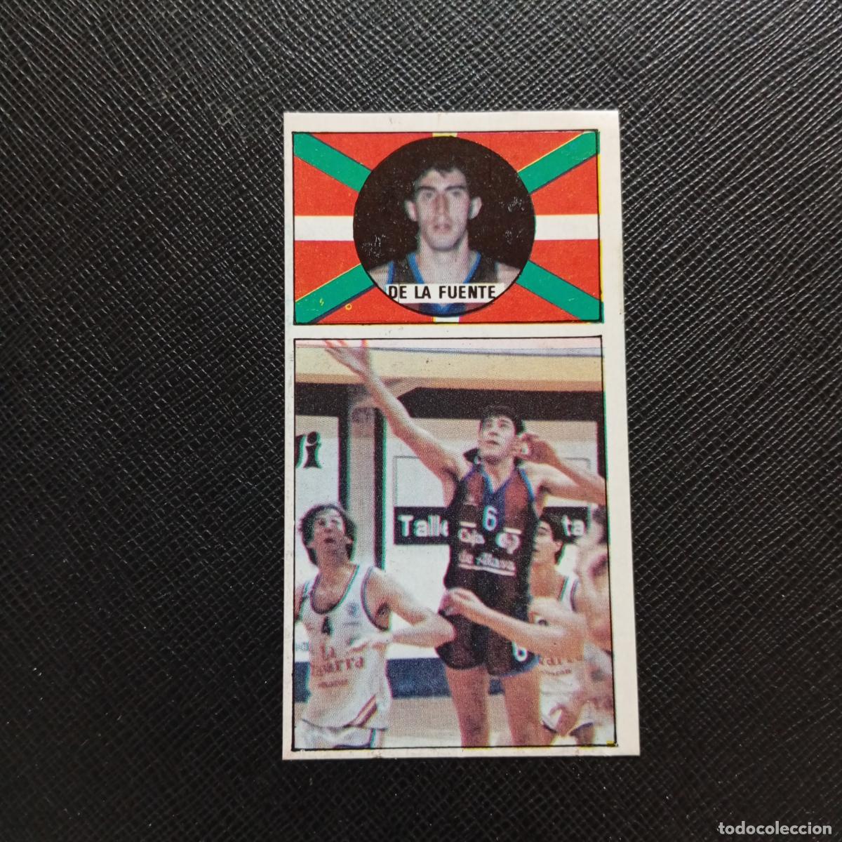 Coleccionismo deportivo: 47 DE LA FUENTE CAJA ALAVA MERCHANTE 1986 1987 CROMO BALONCESTO LIGA - DESPEGADO - A125 PG127