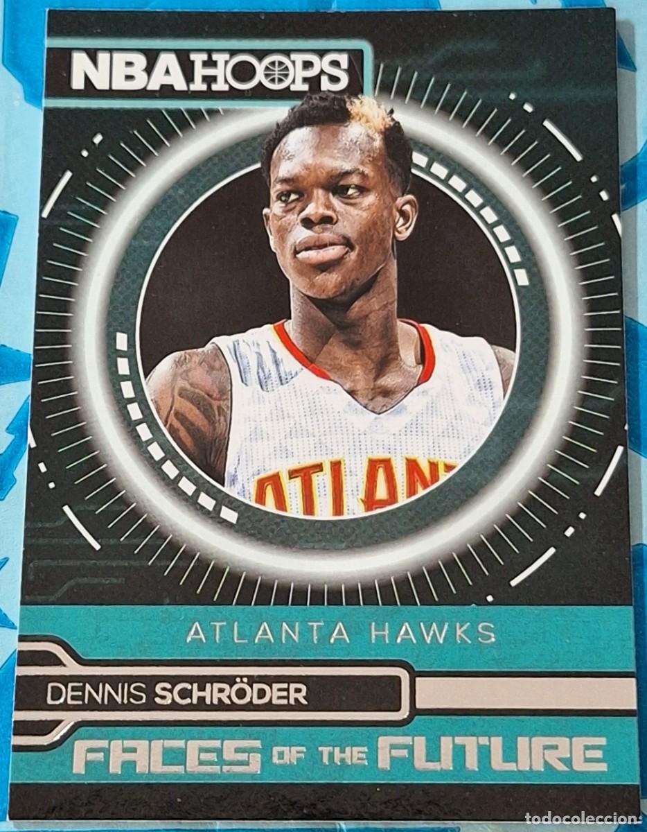 Coleccionismo deportivo: Dennis Schroder Atlanta Hawks Panini Hoops Basketball Faces of the Future