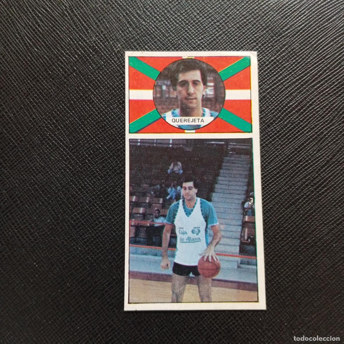 Coleccionismo deportivo: 48 QUEREJETA CAJA ALAVA MERCHANTE 1986 1987 CROMO BALONCESTO LIGA - DESPEGADO - A125 PG145