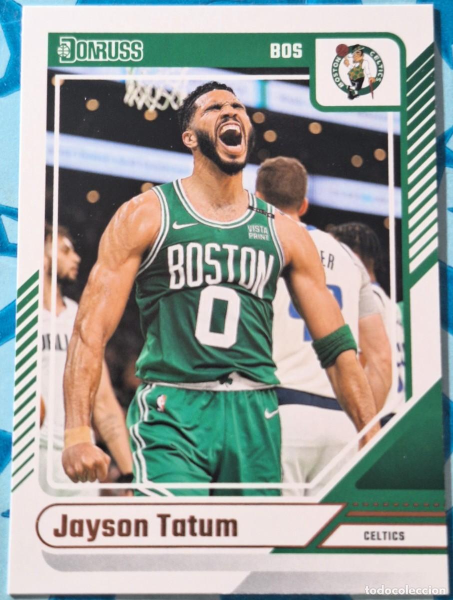 Coleccionismo deportivo: Jayson Tatum Boston Celtics Panini Donruss Basketball