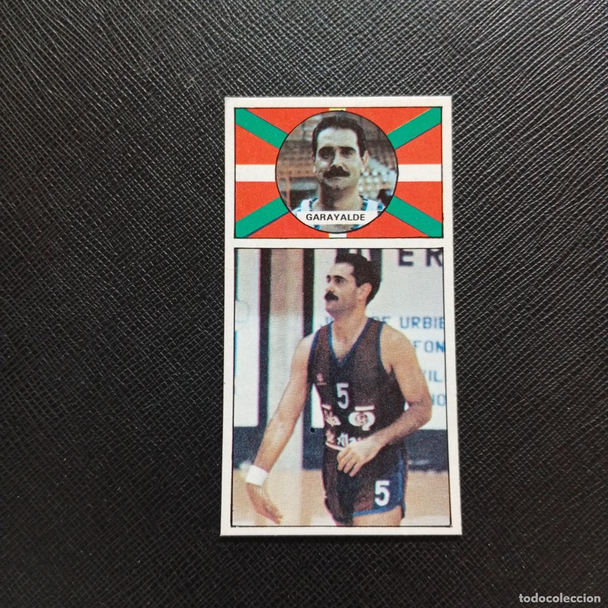 Coleccionismo deportivo: 50 GARAYALDE CAJA ALAVA MERCHANTE 1986 1987 CROMO BALONCESTO LIGA - DESPEGADO - A125 PG154