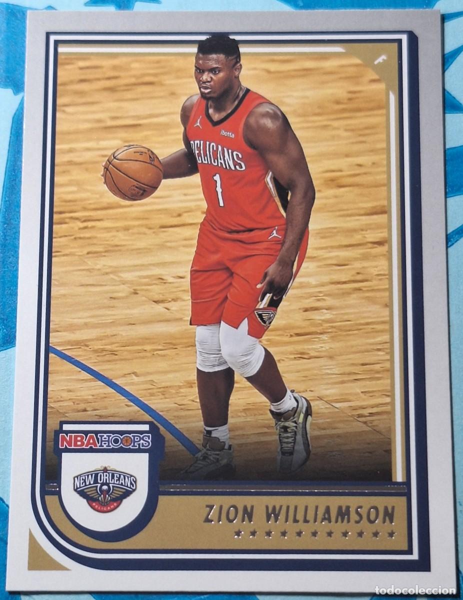 Coleccionismo deportivo: Zion Williamson New Orleans Pelicans Panini Hoops Basketball