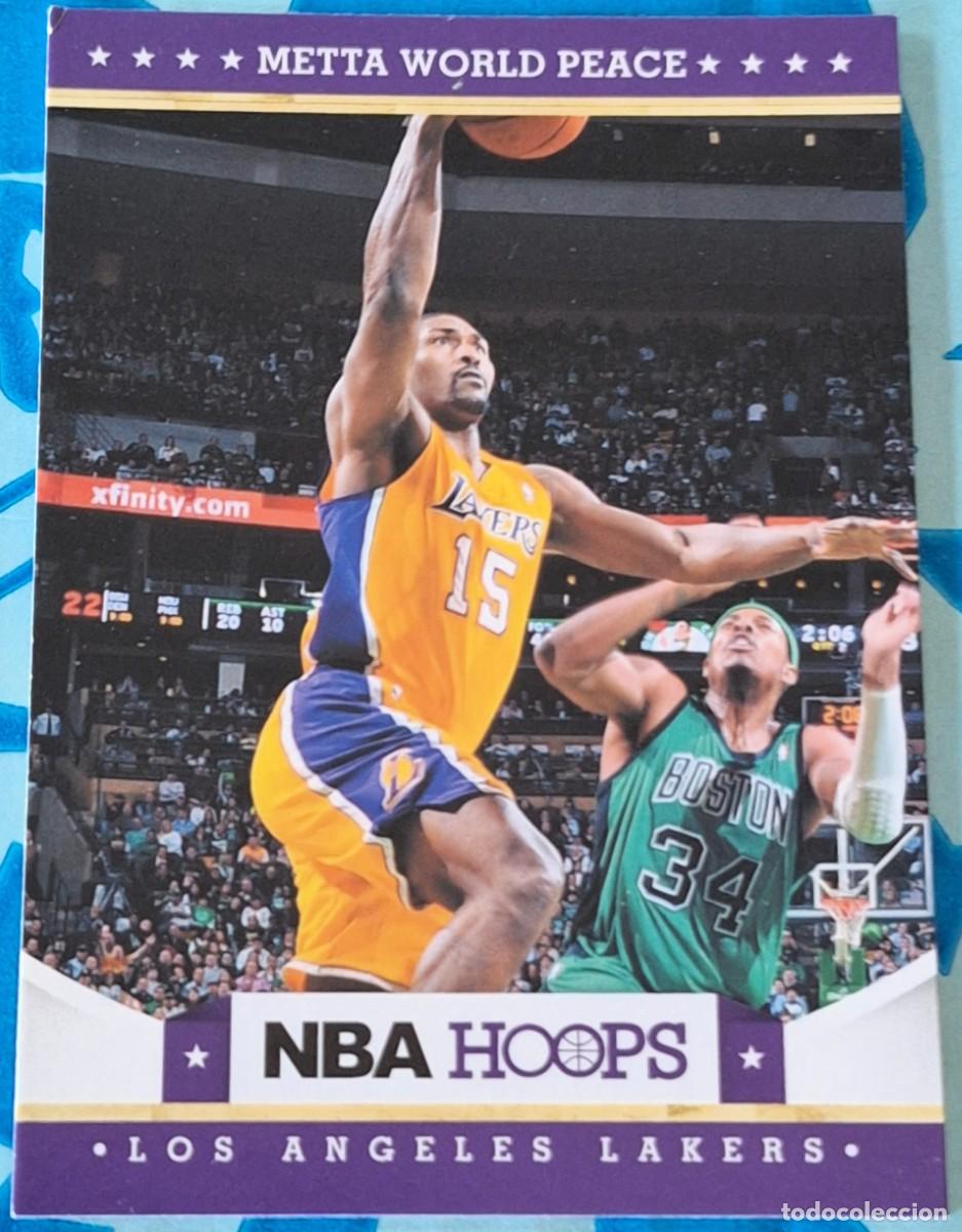 Coleccionismo deportivo: Metta World Peace Los Angeles Lakers Hoops Basketball