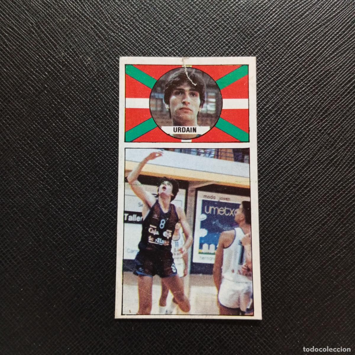 Coleccionismo deportivo: 53 URDAIN CAJA ALAVA MERCHANTE 1986 1987 CROMO BALONCESTO LIGA - DESPEGADO - A125 PG172