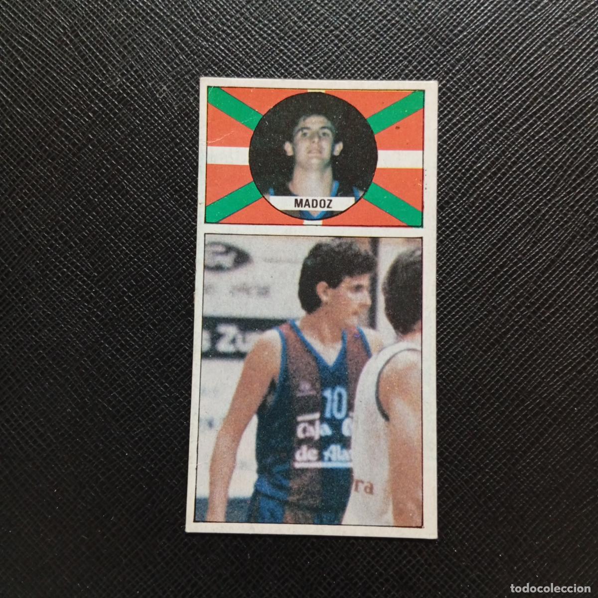 Coleccionismo deportivo: 54 MADOZ CAJA ALAVA MERCHANTE 1986 1987 CROMO BALONCESTO LIGA - DESPEGADO - A125 PG172
