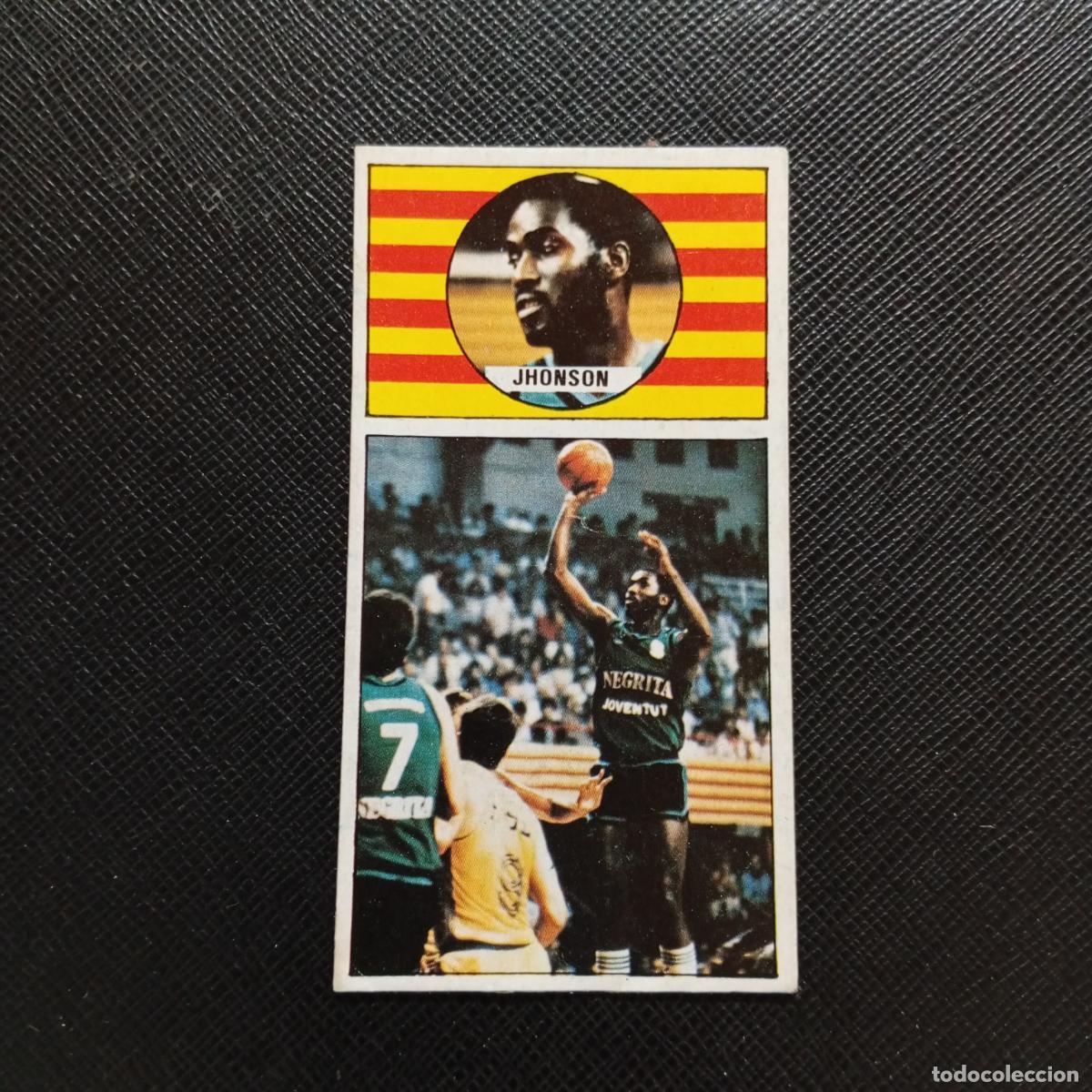 Coleccionismo deportivo: 95 JHONSON JOVENTUT MERCHANTE 1986 1987 CROMO BALONCESTO LIGA - DESPEGADO - A125 PG190