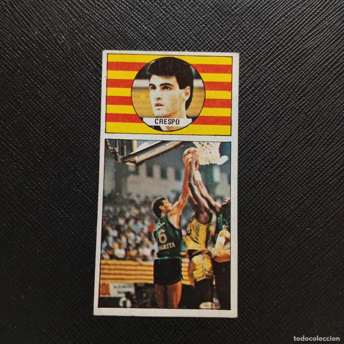 Coleccionismo deportivo: 96 CRESPO JOVENTUT MERCHANTE 1986 1987 CROMO BALONCESTO LIGA - DESPEGADO - A125 PG190