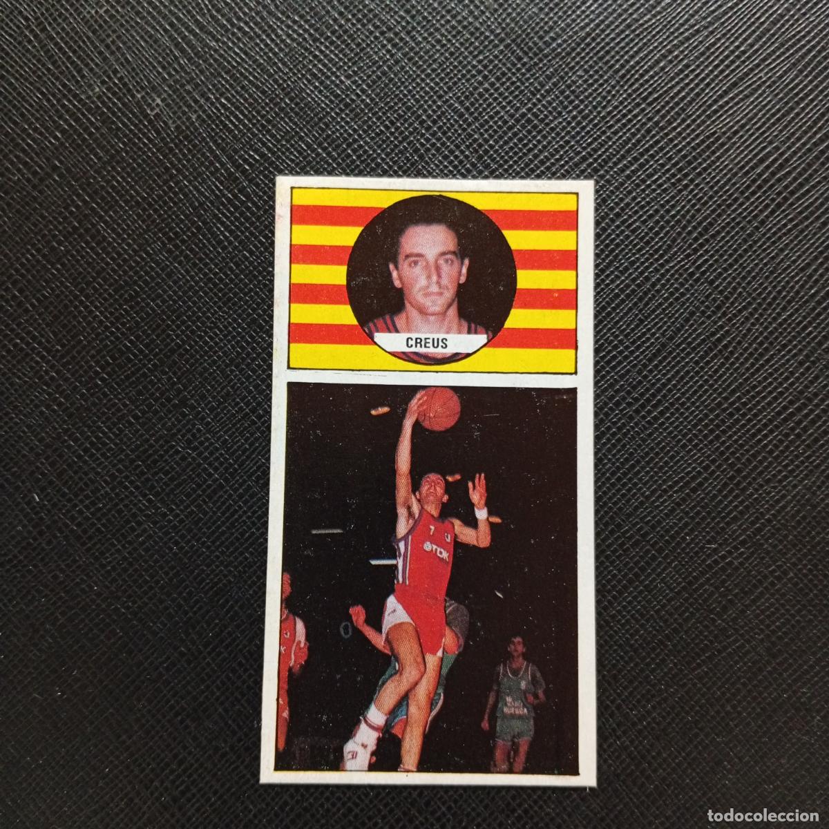 Coleccionismo deportivo: 100 CREUS TDK MANRESA MERCHANTE 1986 1987 CROMO BALONCESTO LIGA - DESPEGADO - A125 PG199