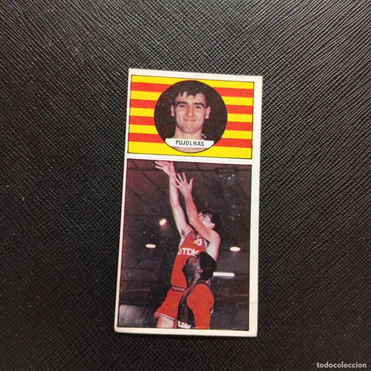 Coleccionismo deportivo: 105 PUJOLRAS TDK MANRESA MERCHANTE 1986 1987 CROMO BALONCESTO LIGA - DESPEGADO - A125 PG217
