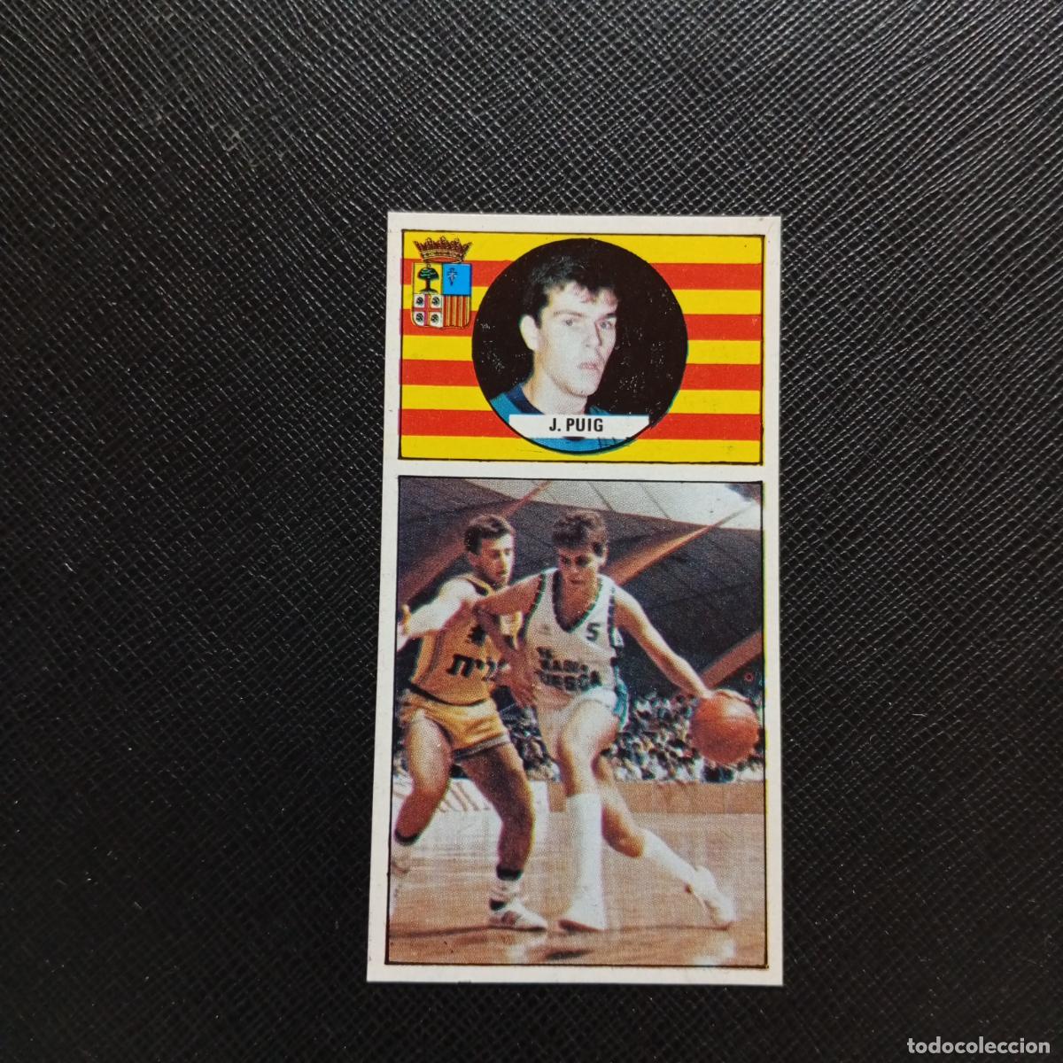 Coleccionismo deportivo: 109 J PUIG MAGIA HUESCA MERCHANTE 1986 1987 CROMO BALONCESTO LIGA - DESPEGADO - A125 PG289
