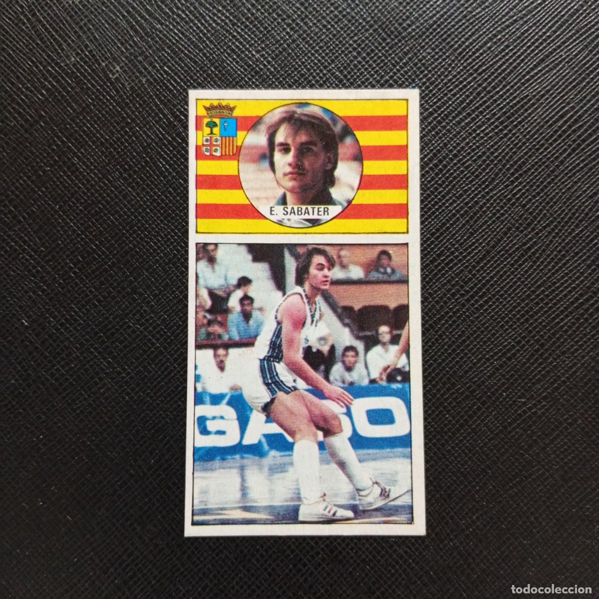 Coleccionismo deportivo: 110 SABATER MAGIA HUESCA MERCHANTE 1986 1987 CROMO BALONCESTO LIGA - DESPEGADO - A125 PG289